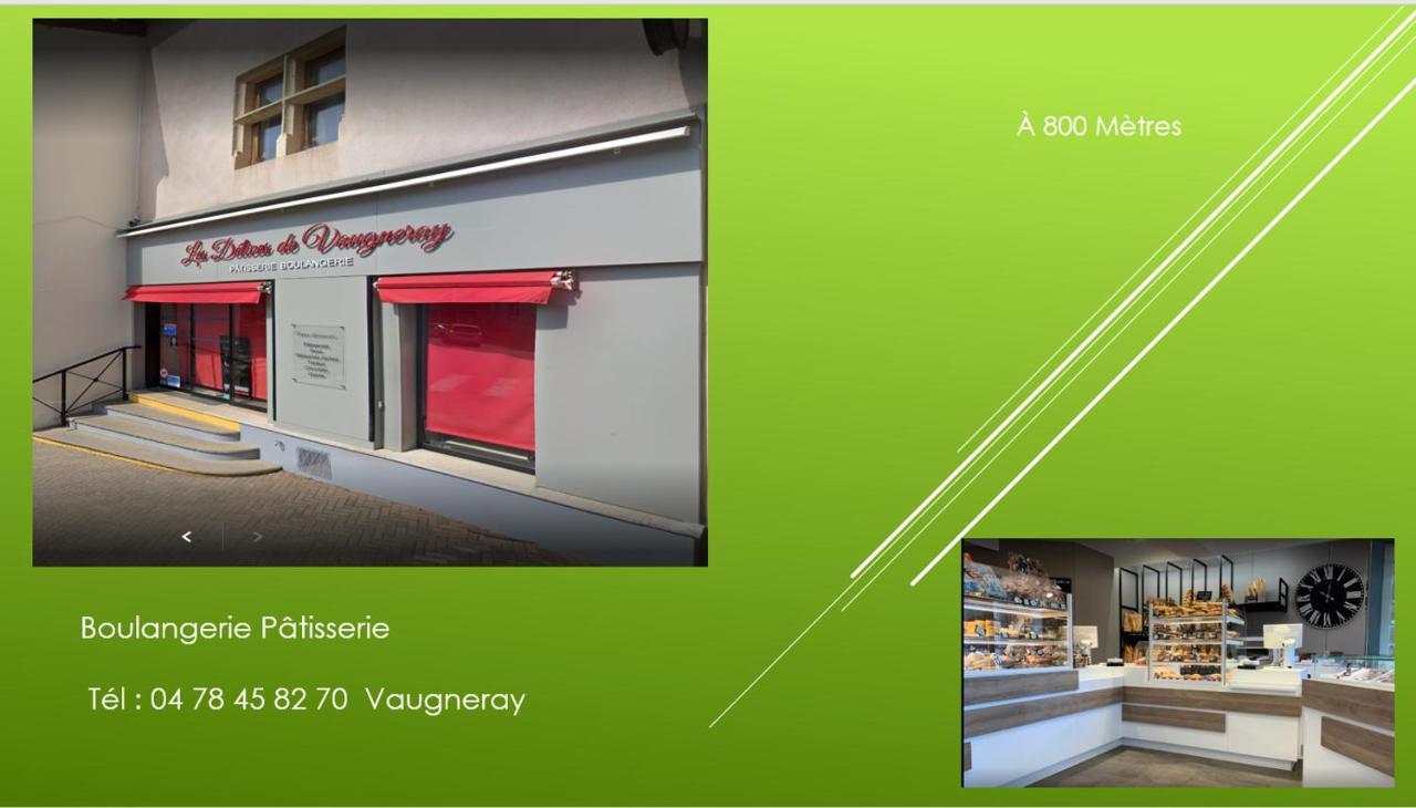 Bel Appartement T2 40 M² Vaugneray Exterior foto